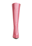 High Heeled Calf Boot - ElegantAlpha®