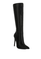 High Heeled Calf Boot - ElegantAlpha®