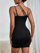 Black Hot Cutout Dress - ElegantAlpha®