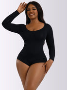 Belly lifting buttocks shaping long-sleeved jumpsuit - ElegantAlpha®