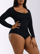 Belly lifting buttocks shaping long-sleeved jumpsuit - ElegantAlpha®