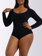 Belly lifting buttocks shaping long-sleeved jumpsuit - ElegantAlpha®