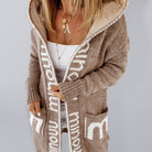 Mid-length hood knitted Cardigan - ElegantAlpha®