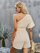 Elegant One Shoulder Romper - ElegantAlpha®