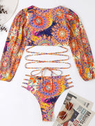 Ethnic Printed Bikini Set - ElegantAlpha®