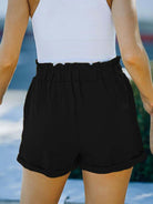 Belted Linen Shorts - ElegantAlpha®