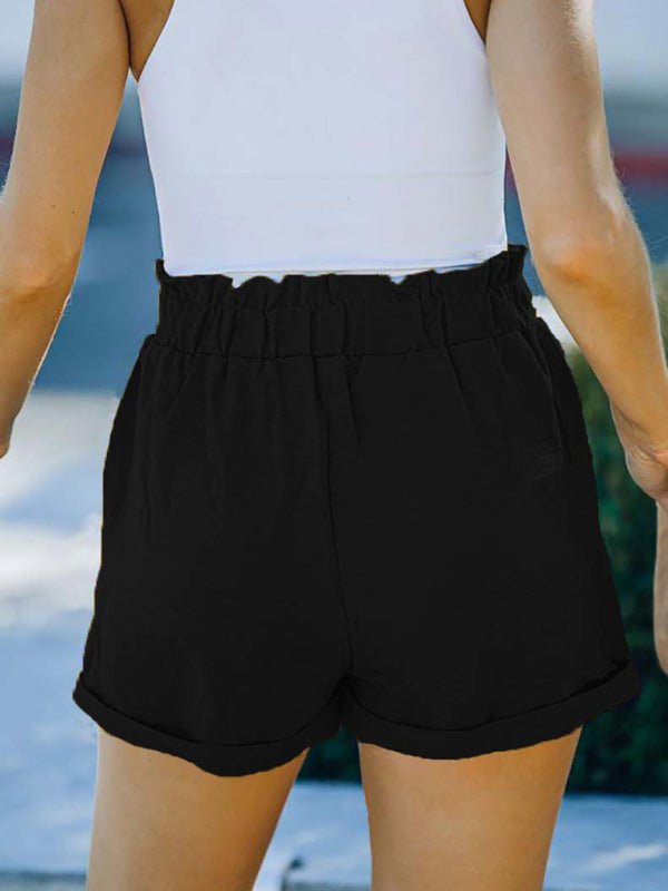 Belted Linen Shorts - ElegantAlpha®