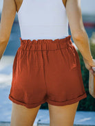 Belted Linen Shorts - ElegantAlpha®