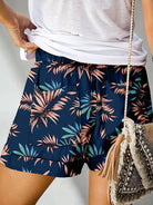 Floral Print Lounge Shorts - ElegantAlpha®