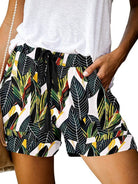 Floral Print Lounge Shorts - ElegantAlpha®