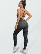 Backless yoga fitness jumpsuit - ElegantAlpha®