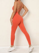 Backless yoga fitness jumpsuit - ElegantAlpha®