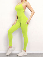 Backless yoga fitness jumpsuit - ElegantAlpha®