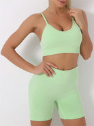 Seamless Camisole Yoga Two-Piece Set - ElegantAlpha®