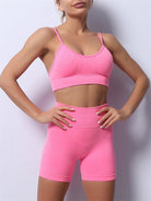 Seamless Camisole Yoga Two-Piece Set - ElegantAlpha®