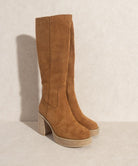 Juniper - Platform Knee-High Boots - ElegantAlpha®