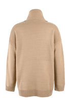 Knit High Neck Pullover Sweater - ElegantAlpha®