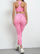 Leopard print beautiful sports suit - ElegantAlpha®