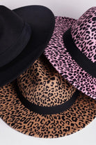 LEOPARD PRINT FEDORA - ElegantAlpha®