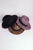 LEOPARD PRINT FEDORA - ElegantAlpha®