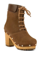 MAAYA Handcrafted Collared Suede Boot - ElegantAlpha®