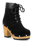 MAAYA Handcrafted Collared Suede Boot - ElegantAlpha®