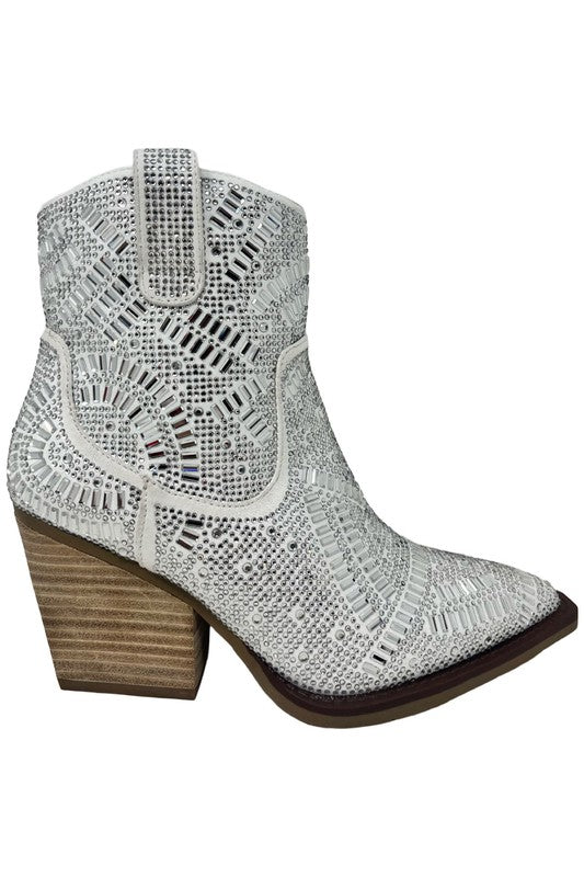 MAZE-RHINESTONE,WESTERN BOOTS - ElegantAlpha®