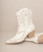 Nantes - Embroidered Cowboy Boots - ElegantAlpha®