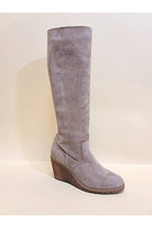 NAVAEH-WEDGES KNEE HIGH BOOTS - ElegantAlpha®