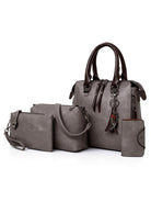 New Retro Mother-in-Chief Handbag Four-Piece Set - ElegantAlpha®