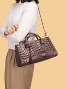 Retro Fashion Embossed Handheld Bag - ElegantAlpha®