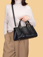 Retro Fashion Embossed Handheld Bag - ElegantAlpha®