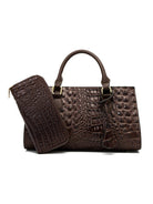 Retro Fashion Embossed Handheld Bag - ElegantAlpha®