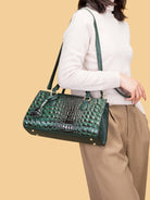 Retro Fashion Embossed Handheld Bag - ElegantAlpha®