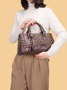 Retro Fashion Embossed Handheld Bag - ElegantAlpha®