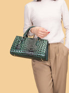 Retro Fashion Embossed Handheld Bag - ElegantAlpha®