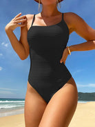 Texture Fits One-Piece Swimsuits - ElegantAlpha®