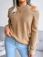 Thick Knit Loose Fit Wool Sweater - ElegantAlpha®