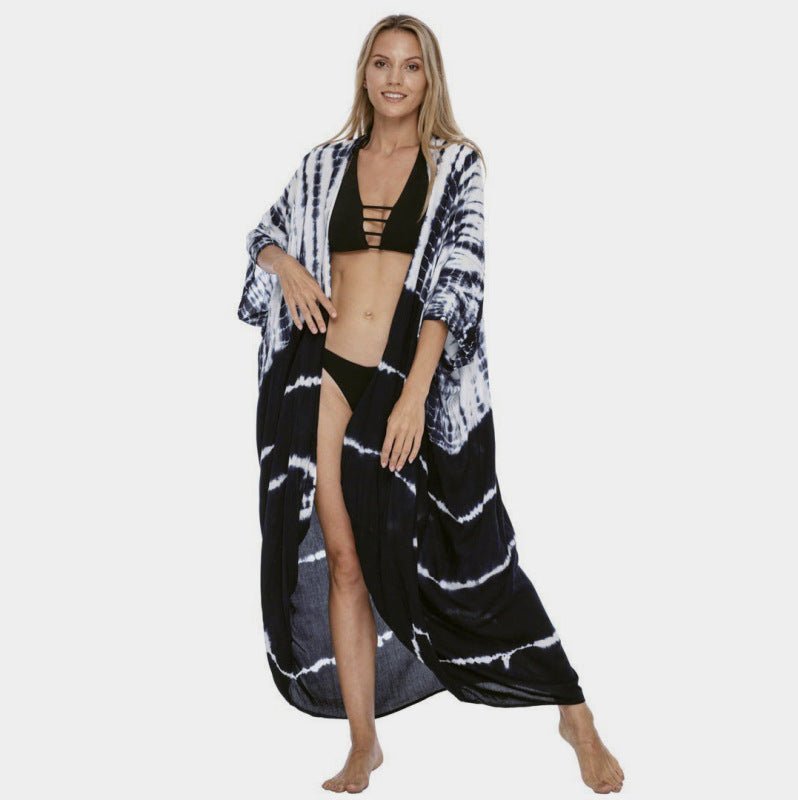 Tie Dye Cover-Up Cardigan - ElegantAlpha®