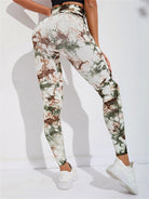 Tie Dye High Waist Fitness Pants - ElegantAlpha®