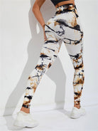 Tie Dye High Waist Fitness Pants - ElegantAlpha®