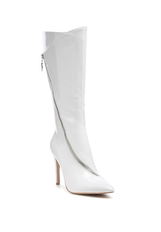 TSAROH ZIP AROUND CALF BOOT - ElegantAlpha®