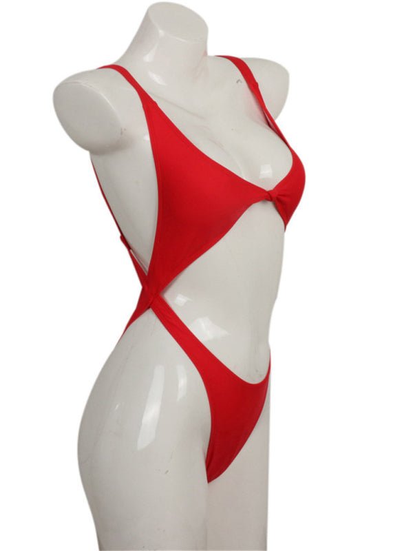 Twisted Cutout One-Piece Swimsuit - ElegantAlpha®