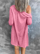 V Neck Longline Cardigan - ElegantAlpha®