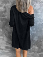 V Neck Longline Cardigan - ElegantAlpha®