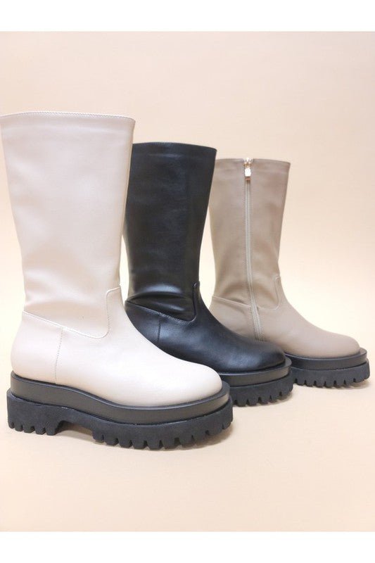 VENET-PLATFORM BOOTS - ElegantAlpha®