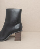 Vera - Square Toe Ankle Boots - ElegantAlpha®