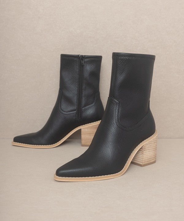 Vienna - Sleek Ankle Hugging Booties - ElegantAlpha®