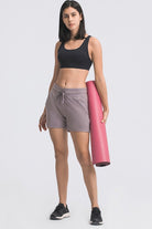 Waist Tie Active Shorts - ElegantAlpha®