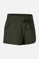 Waist Tie Active Shorts - ElegantAlpha®